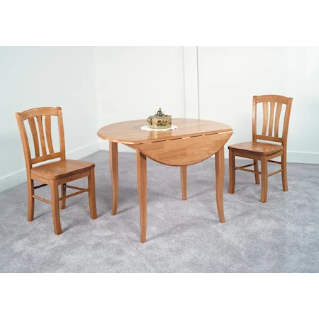 3 Piece Table and Chair Set